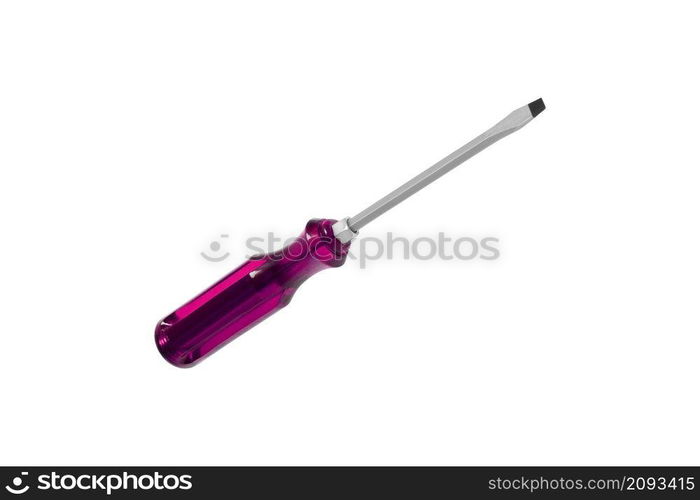 screwdriver isolated on white background