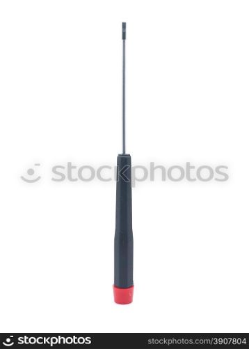 screwdriver on a white background
