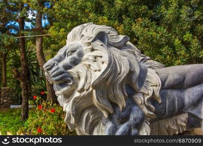 Sculpture of a lion