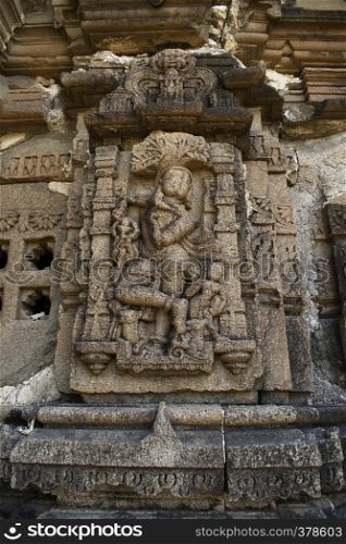 Sculptures, Anandeshwar temple, Lasur, Daryapur Taluka, Amravati District, Maharashtra, India. . Sculptures, Anandeshwar temple, Lasur, Daryapur Taluka, Amravati District, Maharashtra, India