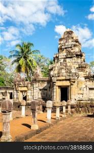 Sdok Kok Thom Castle, Cambodia Khmer style temple in Thailand