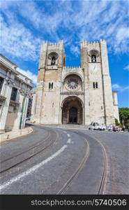 Se Cathedral (The Patriarchal Cathedral of St. Mary Major) in Lisbon, Portugal