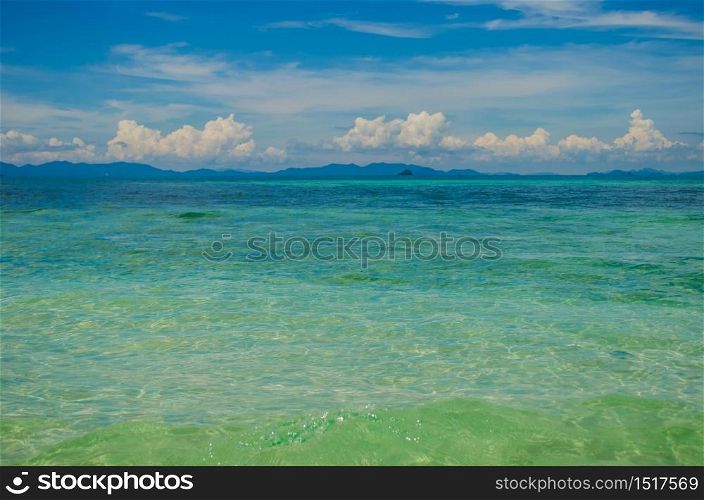 sea and sky at Krabi, Thailand
