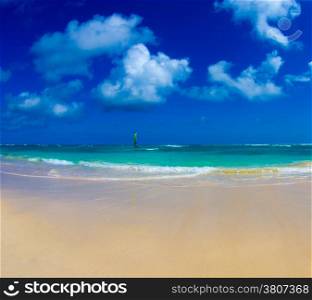 sea beach and blue sky