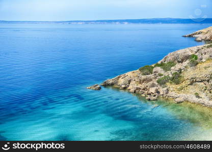 sea coast, mountains and rocks