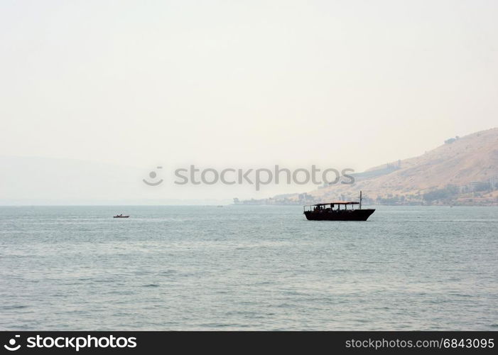 Sea of Galilee (Kinneret), the largest freshwater lake in Israel