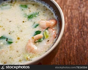 Seafood Chowder .country cuisine.farm-style