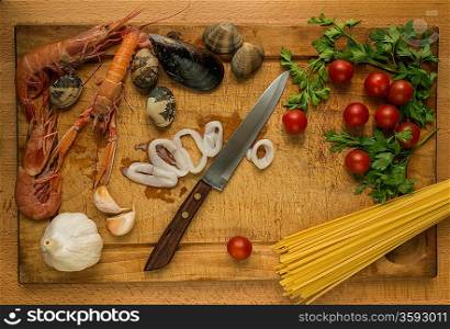 Seafood meal preparation process