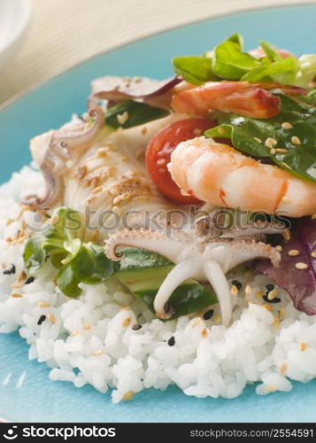 Seafood Sushi Salad