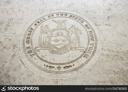 Seal of New York in Fort Bonifacio; Manila; Philippines
