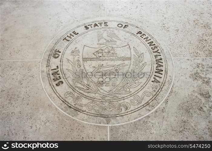 Seal of Pennsylvania in Fort Bonifacio; Manila; Philippines