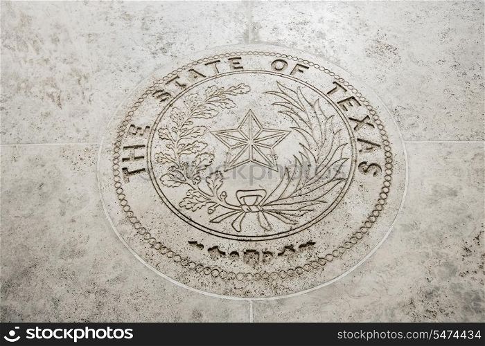 Seal Of Texas in Fort Bonifacio; Manila; Philippines