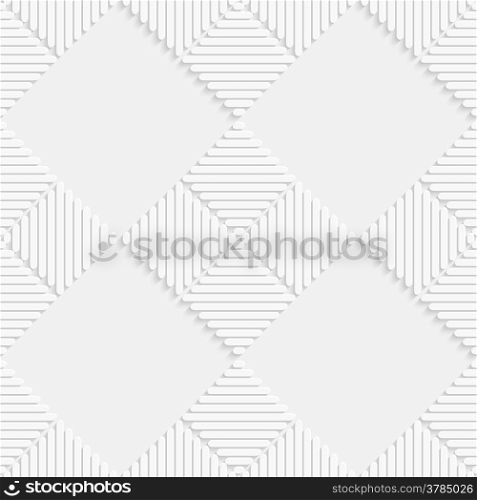 Seamless abstract background of squares with lines with realistic shadow and cut out of paper effect.&#xA;&#xA;&#xA;