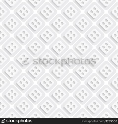 Seamless abstract background of white 3d shapes with realistic shadow and cut out of paper effect.&#xA;&#xA;&#xA;