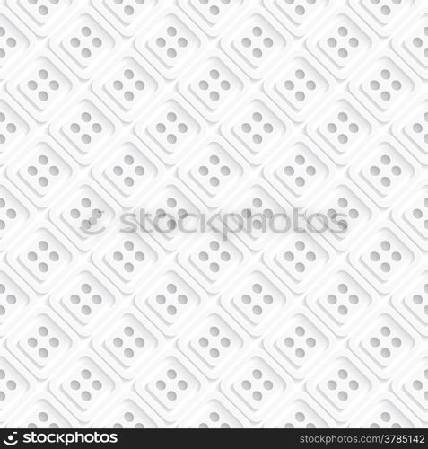 Seamless abstract background of white 3d shapes with realistic shadow and cut out of paper effect.&#xA;&#xA;