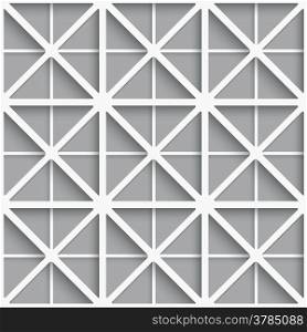 Seamless abstract background of white 3d squares with realistic shadow and cut out of paper effect.&#xA;&#xA;
