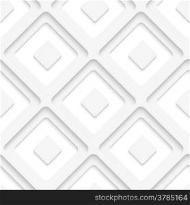 Seamless abstract background. White sells and squares with cut out of paper effect and realistic shadow with some layering.&#xA;&#xA;