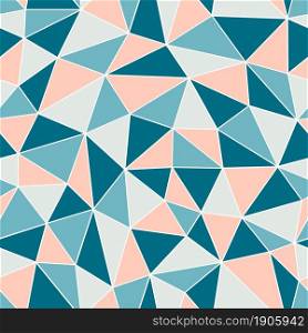 Seamless abstract geometric shape. Vector illustration. Flat style