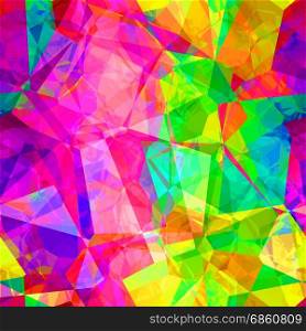 Seamless Artistic Polygon Painting Abstract Background Art. Seamless Artistic Painting