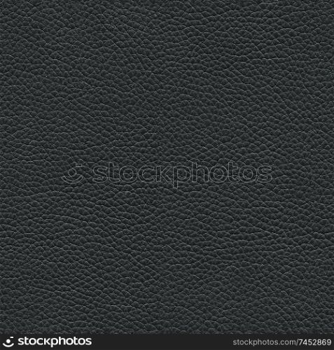 seamless black leather texture