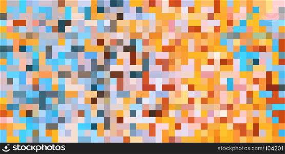 Seamless Block Abstract Background with Dynamic Digital Theme Art. Seamless Block Abstract