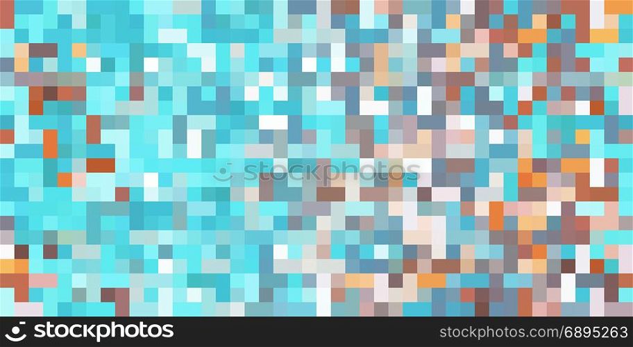 Seamless Block Abstract Background with Dynamic Digital Theme Art. Seamless Block Abstract