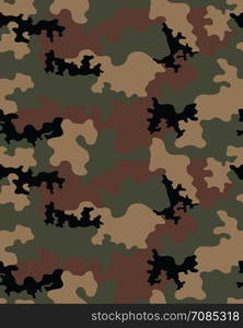 Seamless camouflage pattern