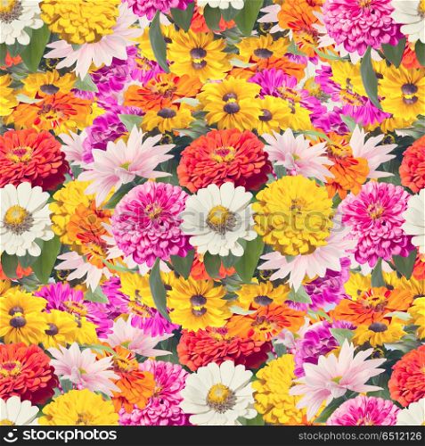 seamless colorful floral pattern. seamless floral pattern
