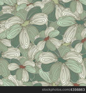 Seamless Floral Ornamental Pattern