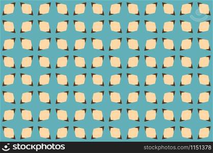 Seamless geometric pattern design illustration. Background texture. In blue and brown colors.