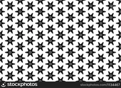 Seamless geometric pattern design illustration. Background texture. Used gradient in black, grey and white colors.