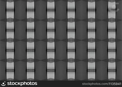 Seamless geometric pattern design illustration. Background texture. Used gradient in grey and black colors.