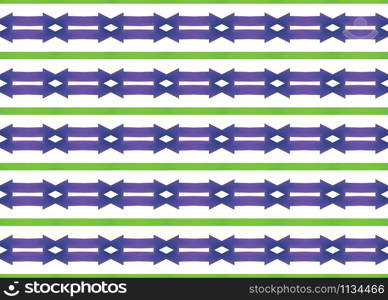 Seamless geometric pattern design illustration. Background texture. Used gradient in purple, green and white colors.