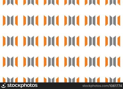 Seamless geometric pattern. In grey, brown and white colors.