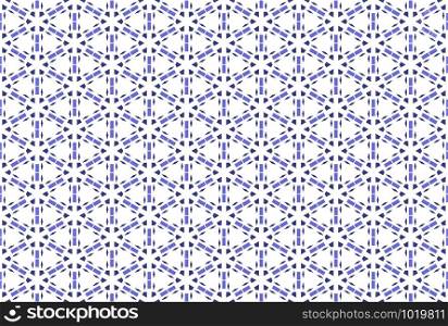 Seamless geometric pattern. Purple color tones on white background.