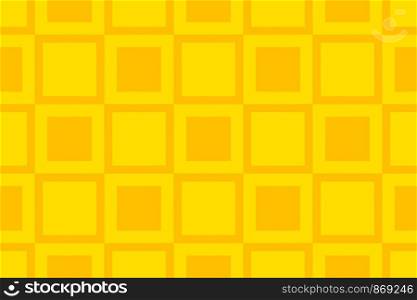 Seamless geometric pattern. Shaped sqaures in dark and light yellow colors.