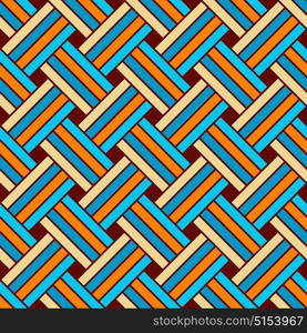 Seamless geometric vector pattern