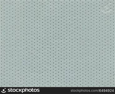 seamless gray perforated leather texture