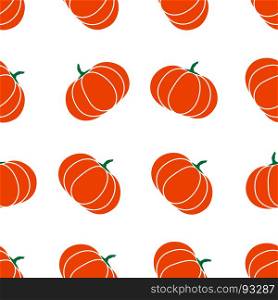 Seamless halloween pattern with pumkin. Endless background texture for 31 october. Abstract autumn natural tiling pattern.. Seamless halloween pattern with pumpkin. Endless background texture for 31 october. Abstract autumn natural tiling pattern and white and orange.