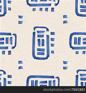 Seamless Marker strokes. Hand painted background. Abstract hand drawing pattern. Marker strokes