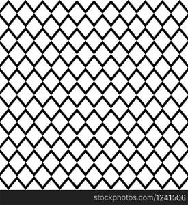 Seamless monochrome geometric triangular pattern. vector illustration elements for design. Seamless monochrome geometric triangular pattern