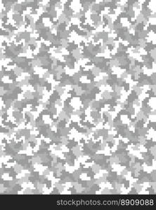 Seamless of digital camouflage