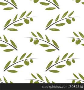 Seamless olive bunch fabric pattern. Pastel colors seamless background with olive branches. Seamless olive bunch fabric pattern.