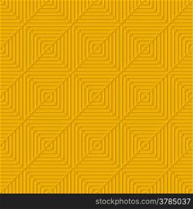 Seamless orange abstract background. Simple geometrical ornament with embossed lines.&#xA;&#xA;&#xA;