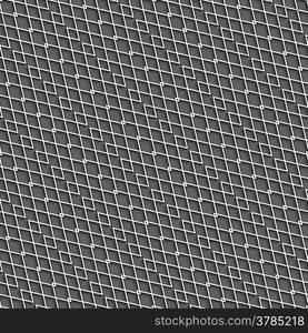 Seamless pattern background with diagonal white zigzag lines with long shadow on dark gray &#xA;&#xA;