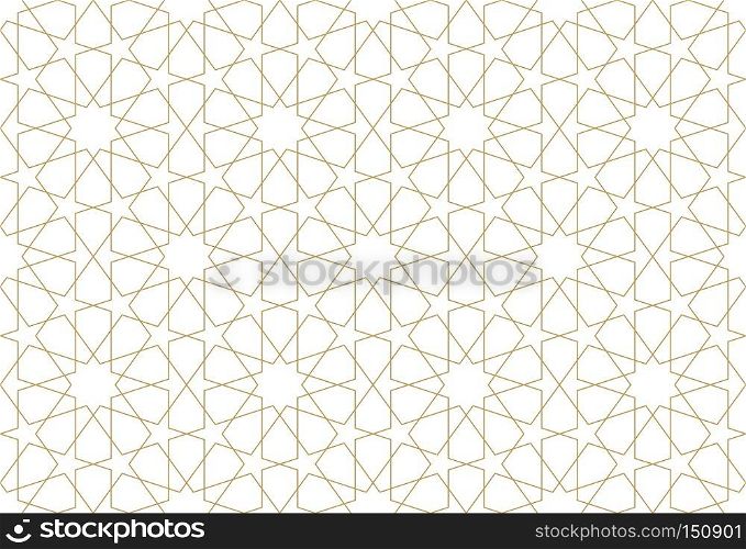 Seamless pattern in authentic arabian style. Vector illustration. Seamless pattern in authentic arabian style.