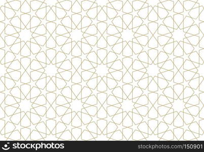 Seamless pattern in authentic arabian style. Vector illustration. Seamless pattern in authentic arabian style.