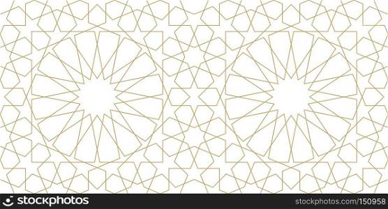 Seamless pattern in authentic arabian style. Vector illustration. Seamless pattern in authentic arabian style