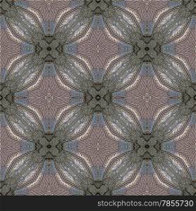 Seamless pattern made from Great argus feathers texture background