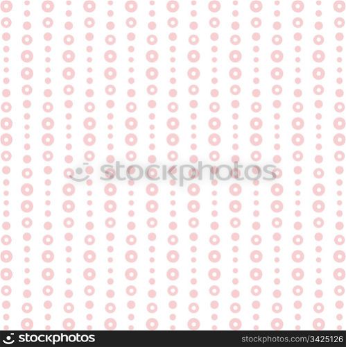 Seamless pattern of colorful polka dots background
